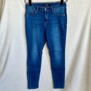 d. jeans Blue Stretch Skinny Jeans Size 14